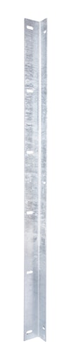 Alberts® Befestigungsleiste f.Doppelstab-Gittermatten,grün,Länge:800 mm,m.Schrauben 623142