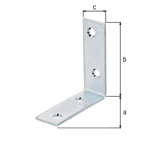 Stuhlwinkel schwer sendzimirverzinkt. 60x60x20x2,5 mm