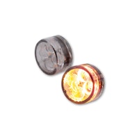 HIGHSIDER smart Module Sixteen LED 3in1 Blinker-Rücklicht-Kombination Modul Linse Rauchgrau (Paar), Hinten