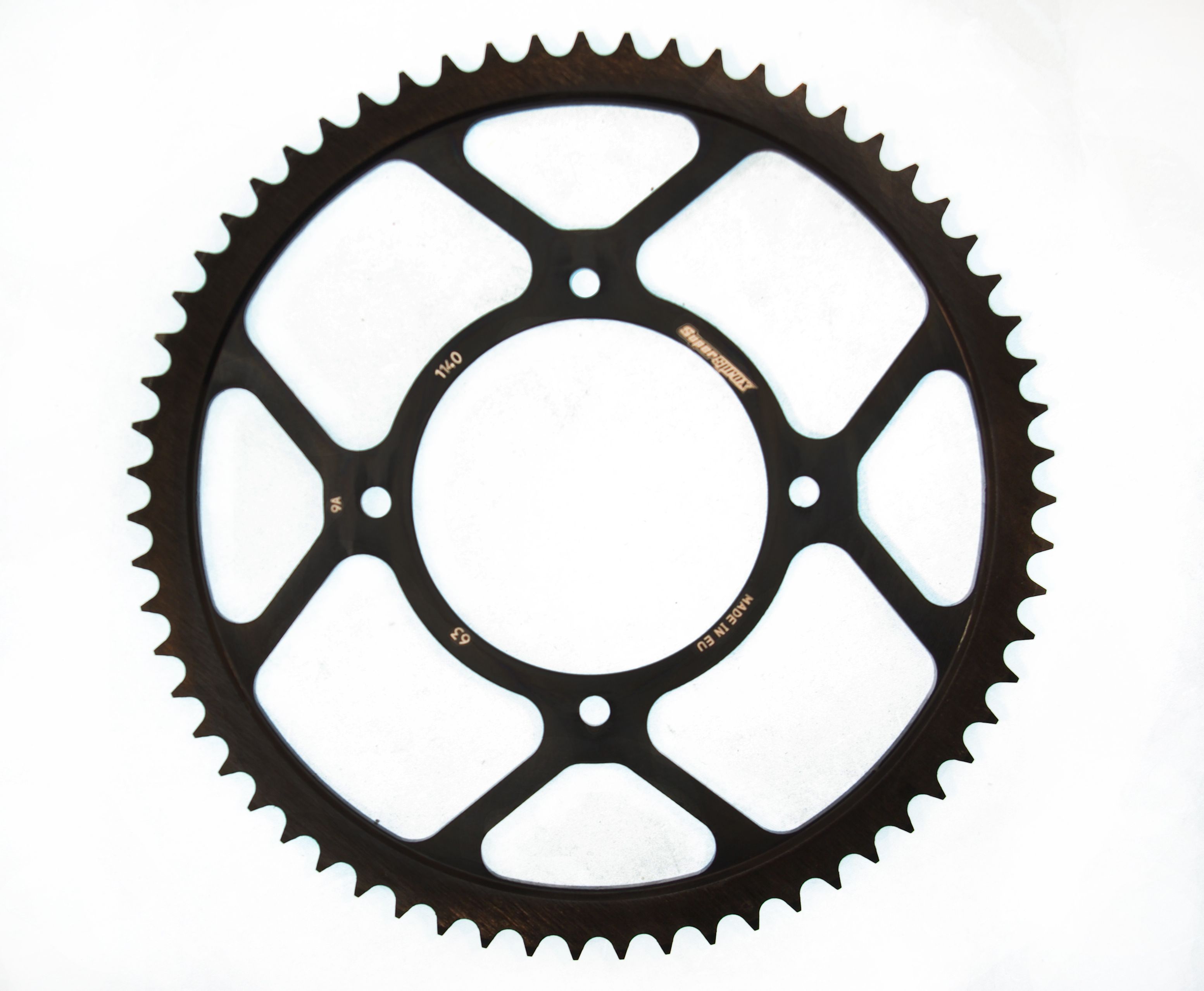 Supersprox Stahl-Kettenrad 428 63Z (Schwarz)