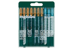 Metabo Stichsägeblattsortiment "SP"10-teilig für Holz+Metall+Kunststoffe Metabo Stichsägeblattsortiment "SP"10-teilig für Holz+Metall+KunststoffeZubehörbild
