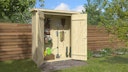 Weka Gartenhaus Mori mit Pultdach - 13 mm