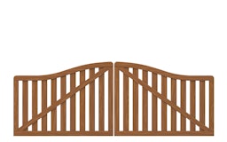 TraumGarten Raja Doppeltor 297x90 (110) cmZubehörbild