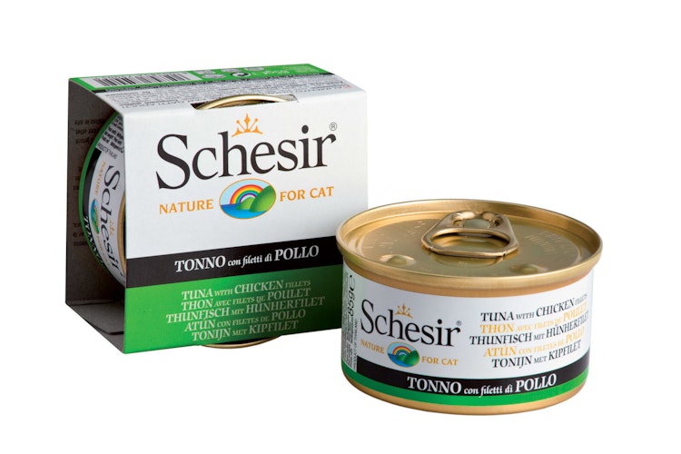 Schesir 24 x 85g Dose Katzennassfutter