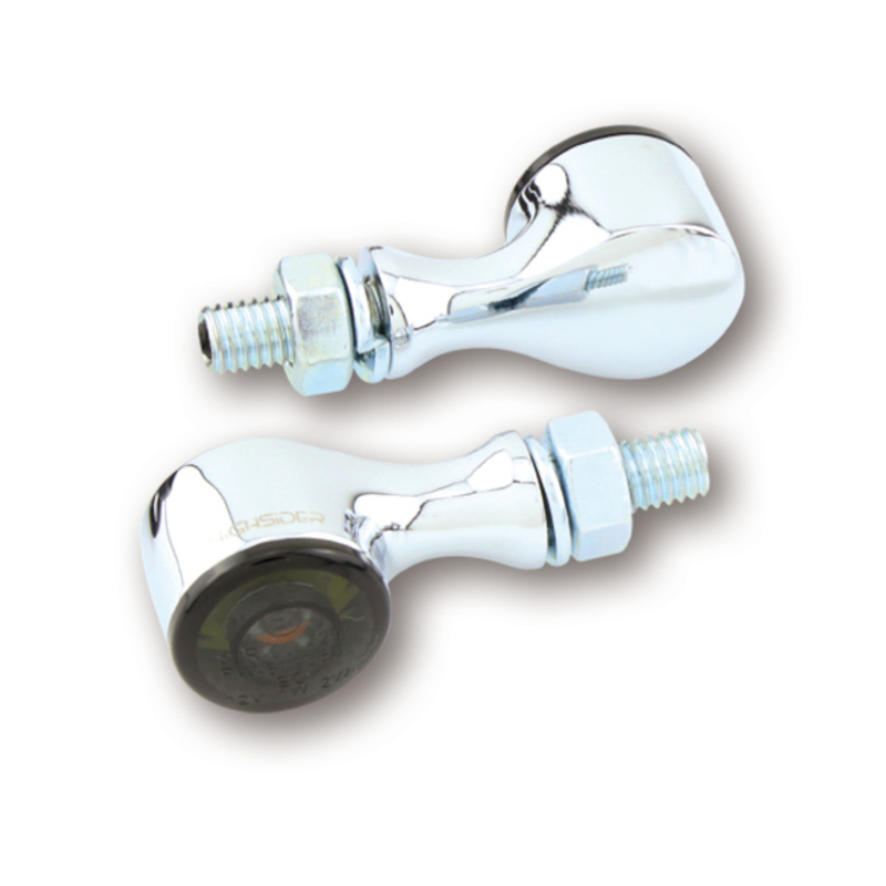 HIGHSIDER pro LED Blinker Apollo  Classic Chrome