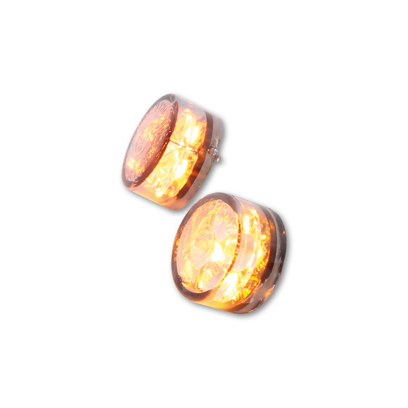 HIGHSIDER smart Module Sixteen LED Blinker-Modul Linse Rauchgrau (Paar), Vorn & Hinten