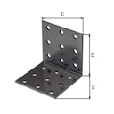 Vorschaubild Alberts DURAVIS® Lochplattenwinkel 60x60x60mm