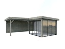 Vorschaubild Palmako Carport/Pavillon Connect Lenna 24,9 m² Set 412 Slide