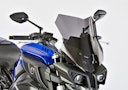 Vorschaubild ERMAX Windschutzscheibe Sport Acrylic durchsichtig Schwarz getönt für YAMAHA MT-10 / SP