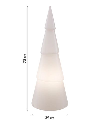 8 seasons design LED-Dekoleuchte Shining Tree rund (RGB), verschiedene Größen