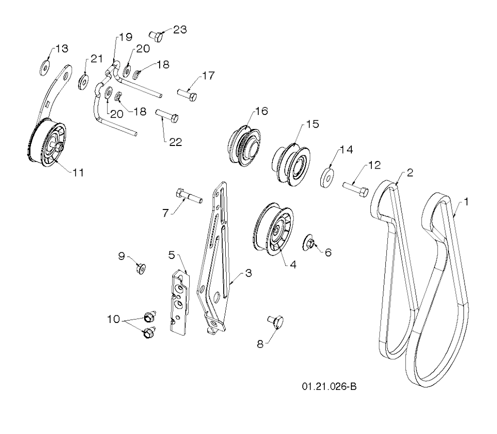 Explosionszeichnung Ersatzteile