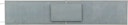 Vorschaubild Rampe für Käfige/Ställe, 20 × 50 cm, grau
