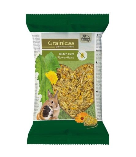 JR Farm Grainless Nagersnack 90 g Blütenherz - Image 4