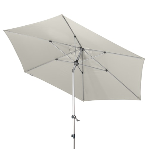 doppler Mittelmastschirm EXPERT 320 Auto-Tilt, Aluminium Silber / 100 % Polyester 180 g/m²
