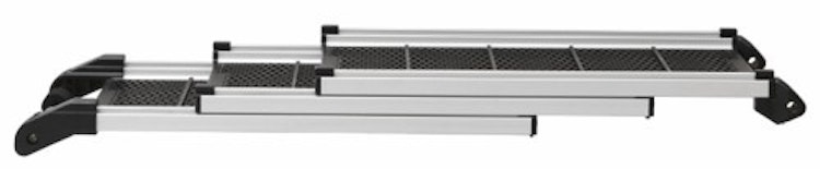 kleinmetall Dogwalk Alu-Hunderampe dreiteilig