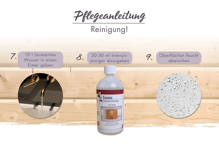 Karibu Pflegebox - für den Innenbereich von Saunen