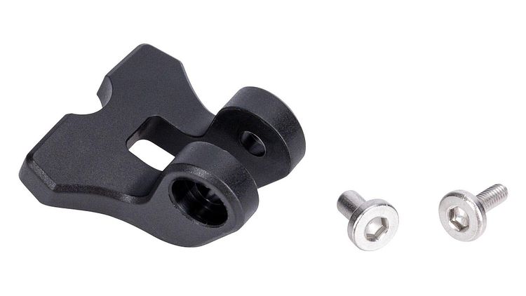 CONTEC Halterung DLUX Edelstahl schwarz
