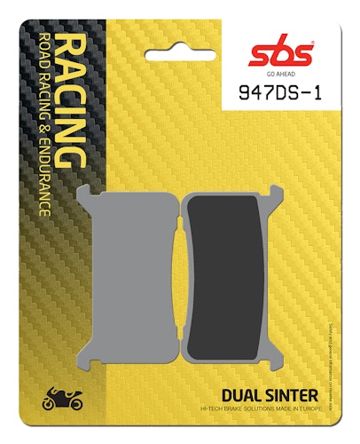 SBS Bremsbelag 947DS-1 Road Racing Endurance (Giftiger Biss)