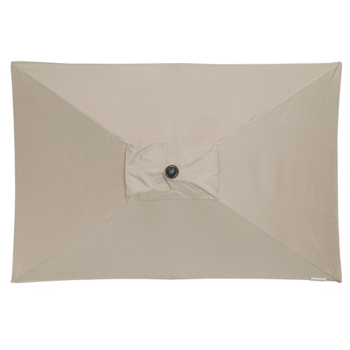 doppler Mittelmastschirm ACTIVE 210 x 140 Auto-Tilt, Aluminium Silber / Polyester 180 g/m²