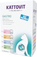 KATTOVIT Gastro Multipack Frischebeutel 12 x 85 Gramm Katzenspezialfutter