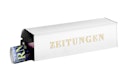 Vorschaubild Burg Wächter Zeitungsbox eckig weiss 808 W