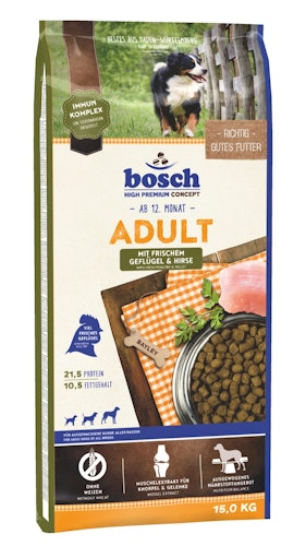 bosch Adult Geflügel & Hirse Hundetrockenfutter