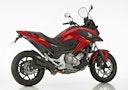 Vorschaubild HURRIC SLIP-ON Schalldämpfer Pro 2 Edelstahl beschichtet für HONDA NC750S,NC750X