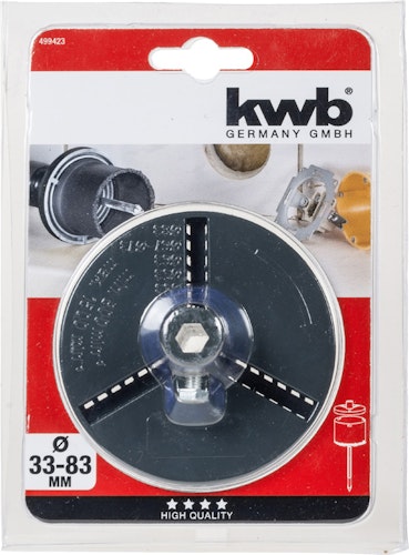 kwb Lochsägenteller 33-83 mm SB 499423