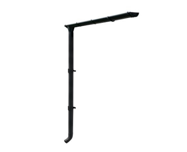 Skan Holz Metall-Regenrinnen-Set 251 cm, anthrazit für CrossCube 2+3 und Cube L