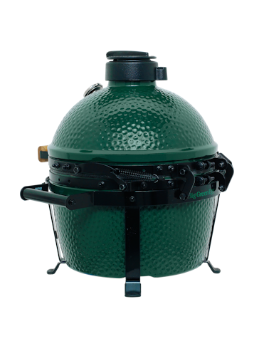 Big Green Egg Kamado Grill MINIMAX inkl. Carrier und original BGE Holzkohle 9 kg