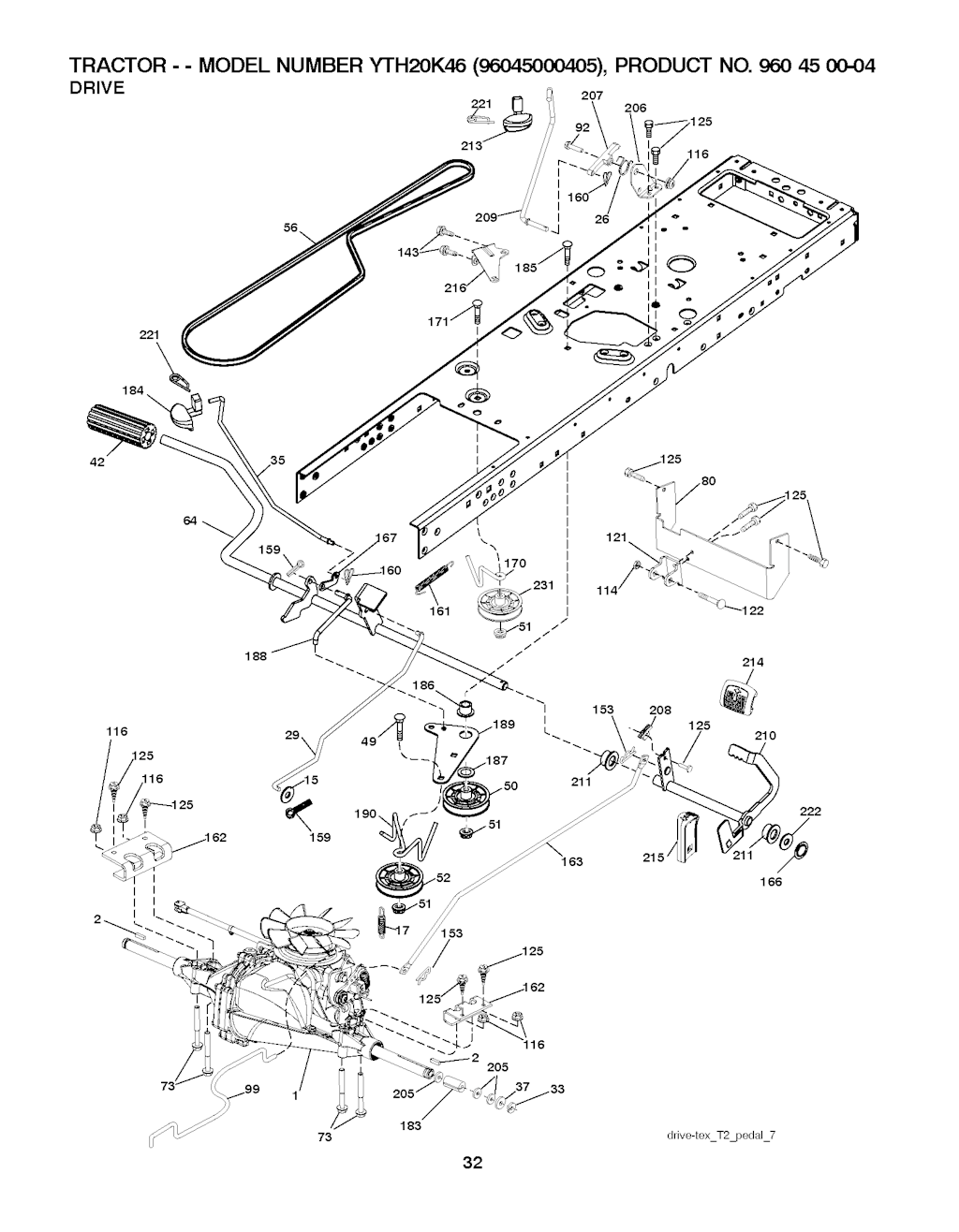 Explosionszeichnung Ersatzteile