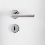 Griffwerk Türgriff LOREDANA K3 Klippgarnitur- Edelstahl poliert / mattZubehörbild