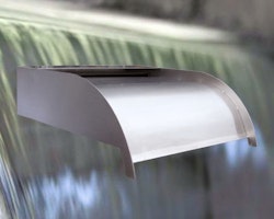 Gardenforma Wasserspiel Wasserfall aus Edelstahl