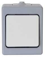 Kopp Universalschalter AP-Feuchtraum STANDARD grau