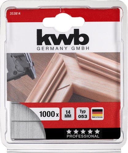 kwb 1000-Stifte Stahl 053/14 mm SB 353814