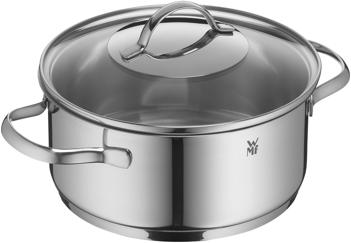 Wmf Silber Kochtopf Bratentopf Induktion 20Cm Glasdeckel 2,5L Provence Plus Edelstahl, Pfanne + Kochtopf, - Bild 5