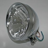 HIGHSIDER smart 6 1/2 Zoll Scheinwerfer Cruiser Chrom Mit Schirm, E-geprüft (1Stck)