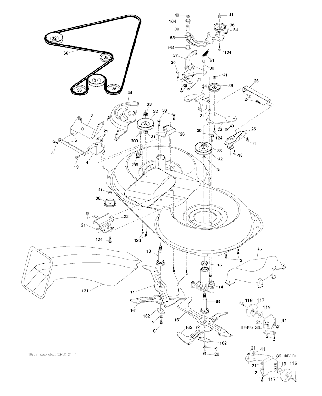 Explosionszeichnung Ersatzteile