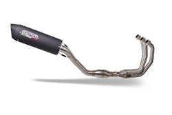 GPR Komplettauspuffanlage Yamaha Tracer 9 2021/2024 e5 FURORE NERO FS
