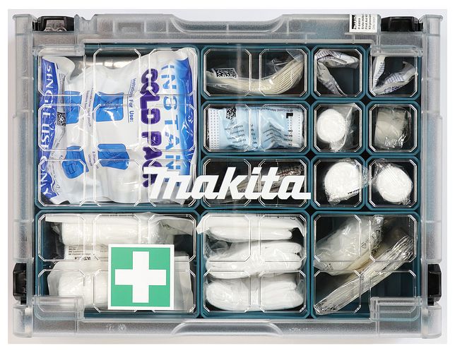 Makita Erste-Hilfe-Set im MAKPAC-Organizer P-84919