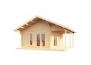Vorschaubild Wolff Finnhaus Gartenhaus Tirol 92 mit Seitendach
