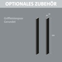 Vorschaubild Flexo Griffleistenpaar 350 x 30mm, gerundet