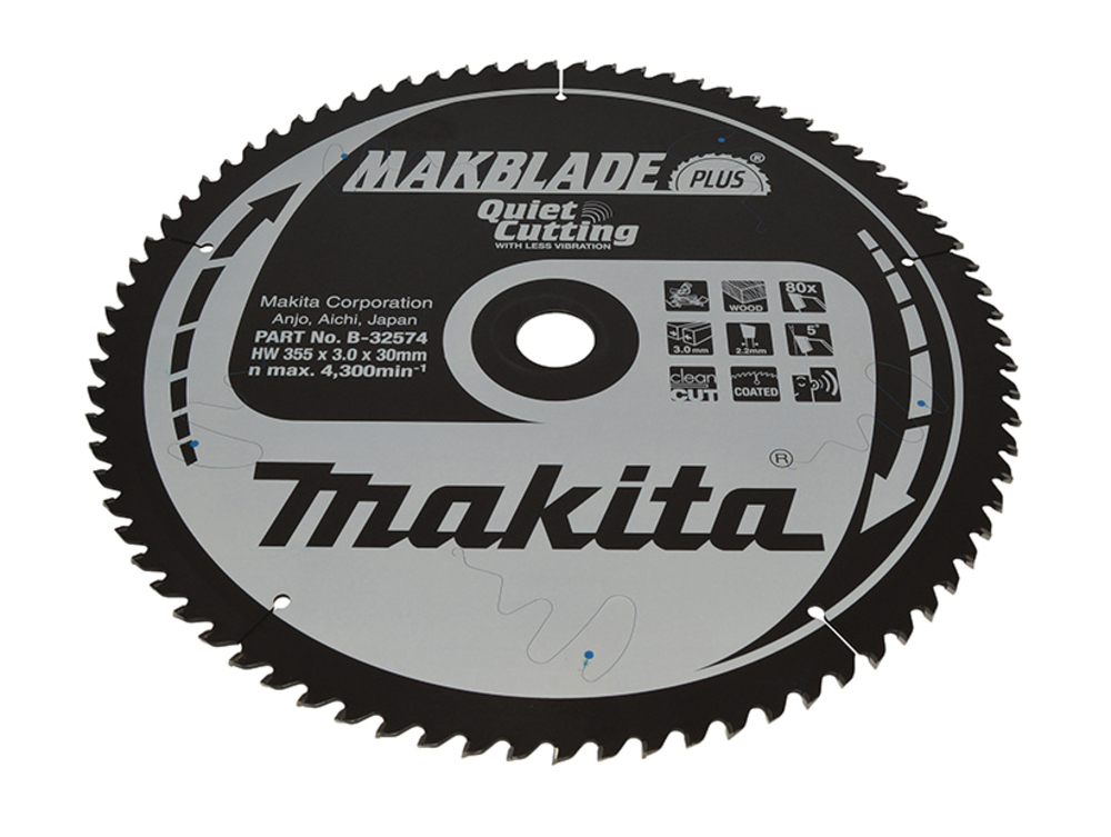Makita MAKBLADE+ Sägeb. 355x30x80Z B-32574