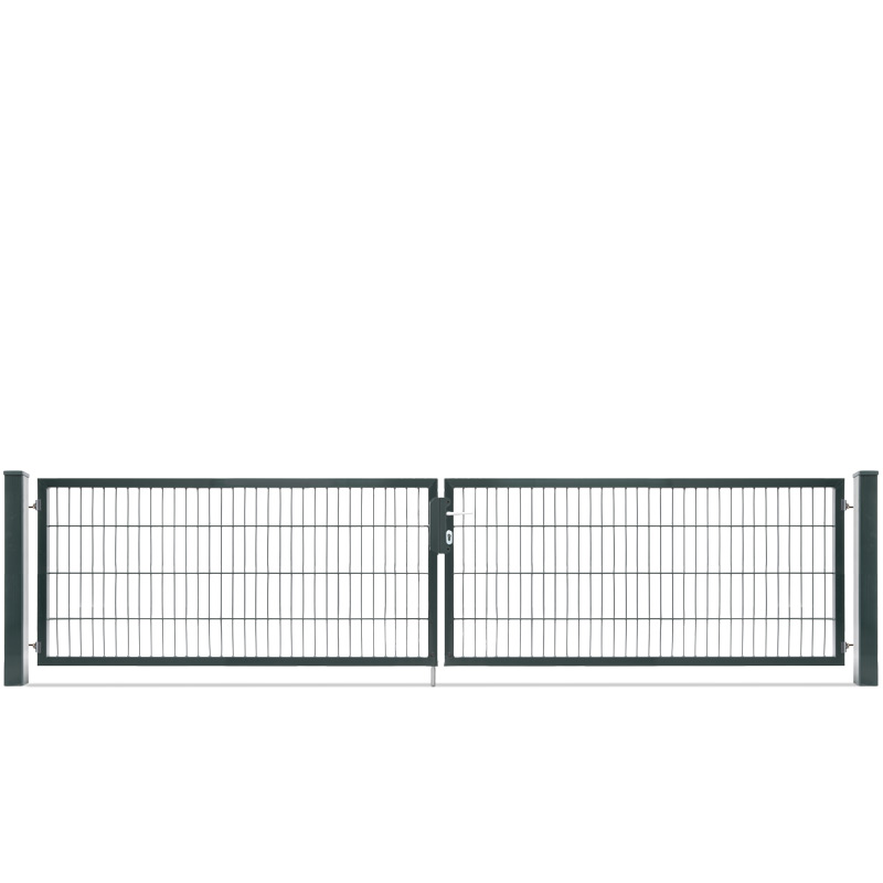 dz Flügeltor VARIO compact-2F-E-Antrieb-3560x0800-inkl.Versand-7016