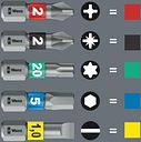 Vorschaubild Wera Bitsatz "Bicycle Set 9", 10-tlg. silber