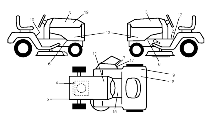 Husqvarna Gartentraktoren 96041017203 LTH2142D