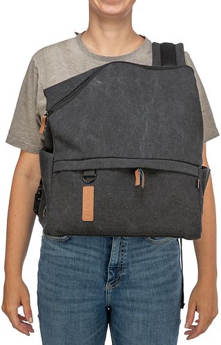TRIXIE BE NORDIC Rucksack Bjorn, 35 × 40 × 20 cm, schwarz