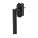 Vorschaubild GRIFFWERK Fenstergriff VAYA 128 LUCIA F2F Graphitschwarz R 7x40mm 