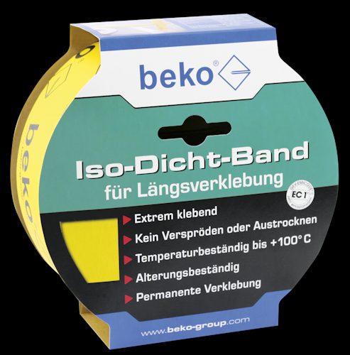 beko Iso-Dicht-Band für Längsverklebung, 60 mm x 40 m