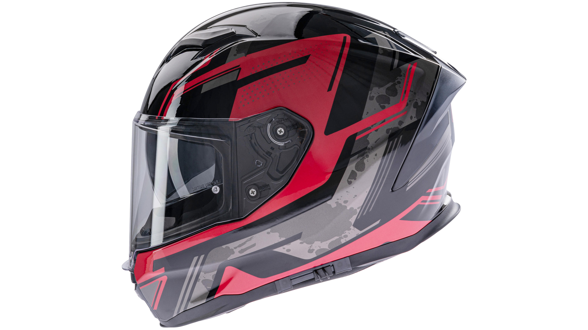 Spec X Integralhelm SX-82.03 Stinger M Rot, Schwarz & Grau Stinger
